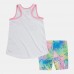Nike kids' bubble allover print bike short set (baby and toddler)