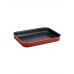 Tefal 3-piece les specialistes rectangular oven dish set red/black 31 x 24, 37 x 27, 41 x 29cm