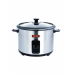 Prestige 16-piece cookware set with rice cooker red/black/silver casserole (24), casserole (28), saucepan (18), milk pan (14), fry pan (24), fry pan (28)cm