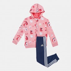 Adidas kids' graphic hoodie and sweatpants set