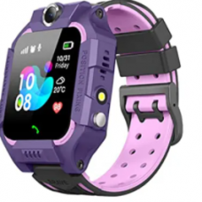 Waterproof smart watch for kids pink