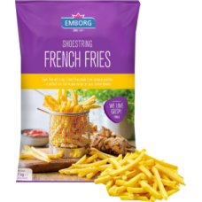 Emborg french fries shoestring 1 kg
