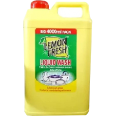 Lb lemon fresh liquid wash 4 l