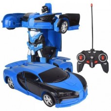 Remote control car transforming robot kids boys toys