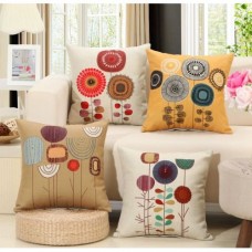 4 pcs beautiful summer design throw pillows