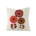 4 pcs beautiful summer design throw pillows