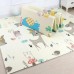 Foldable play and crawling baby mat (195cm x 145cm)