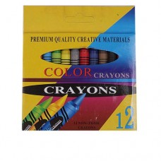 12 colours x 24 pack kids colouring crayon for creative art