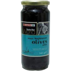 Spar olives black hojiblanca 340 g
