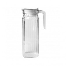 Water tea juice glass jug with lid