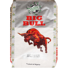 Big bull silky parboiled rice - 25kg