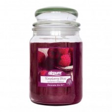 Airpure 18oz jar candle raspberry bliss 510g x 4 pieces