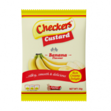 Checkers custard banana flavour 45g