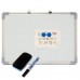 Magnetic dry wipe whiteboard notice drawing board 4 sizes & eraser+tripod stand