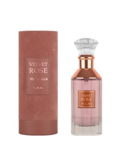 Lattafa long lasting velvet rose edp 100ml perfume