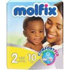 Molfix 24/7 protection diapers (size 2 eco) 