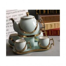Porcelain ceramic tea gift sets-teapot and cup set