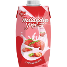 Hollandia yoghurt drink strawberry 500ml