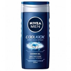 Nivea cool kick shower gel for men - 500ml