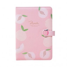 Colorful blank journal peach notebook for women girl