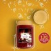 Airpure fireside glow scented jar candle 510g x 4 pieces
