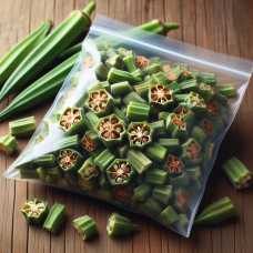 Dried okra