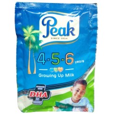 Peak 456 growing up milk sachet 16 g