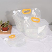 1.5/2.5/5l stand-up plastic drink packaging bag spout pouch