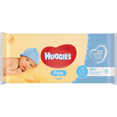 Huggies pure baby wipes * 56 