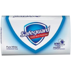 Safe guard pure white antibacterial soap (pack/mid size)