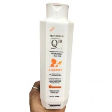 Skin care q10 carrot body milk lightening lotion(1pc)