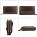 Real leather men’s wallets male purse long wallets purse