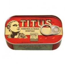 Titus sardine 125g