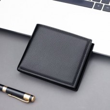 Mens leather embossed wallet holder purse pocket