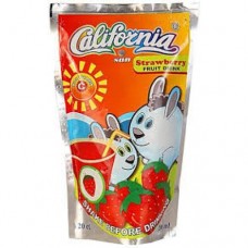California fruit drink strawberry 200ml sr