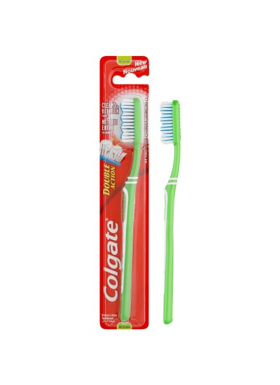 Colgate toothbrush double action