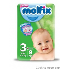 Molfix size 3 (9 pcs)
