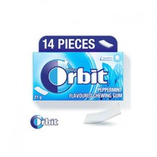 Orbit chewing gum peppermint 27g sr