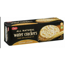 Water crackers sesam sugar free biscuit 200g