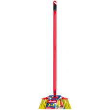 Vileda 2 in 1 multi-use broom with handle