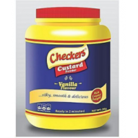 Custard checkers (banana/vanilla flavour) 2kg x 6