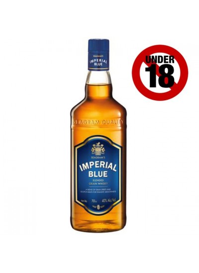 Seagrams imperial blue whiskey 70cl