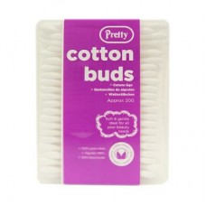 Pretty cotton buds x200