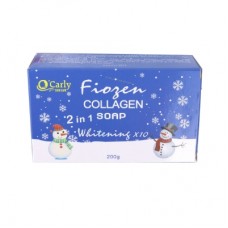 Carly skincare frozen collagen 2 in 1 soap whitening 200 g