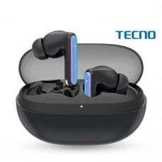Tecno sonic 1 fireboy dml wireless bluetooth earbuds bt5.3 enc - black