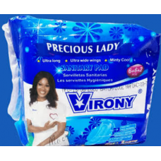 Precious lady virony sanitary pad 6 long (280mm) 6 extra long (320mm)