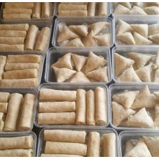 Samosa and spring roll (a pack of 10)