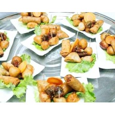 A plate of small chops 