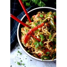 Spicy vegetable noodles