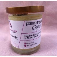 French vanilla coffee scented candle
